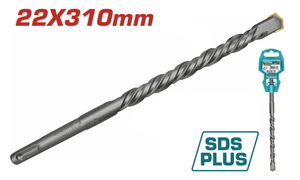 TOTAL ΔΙΑΜΑΝΤΟΤΡΥΠΑΝΟ SDS-PLUS 22 X 310mm (TAC312204)